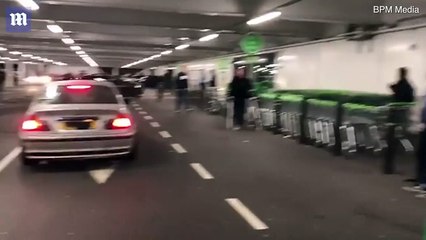 Underground Asda car park used for dangerous street racing stunts - Daily Mail