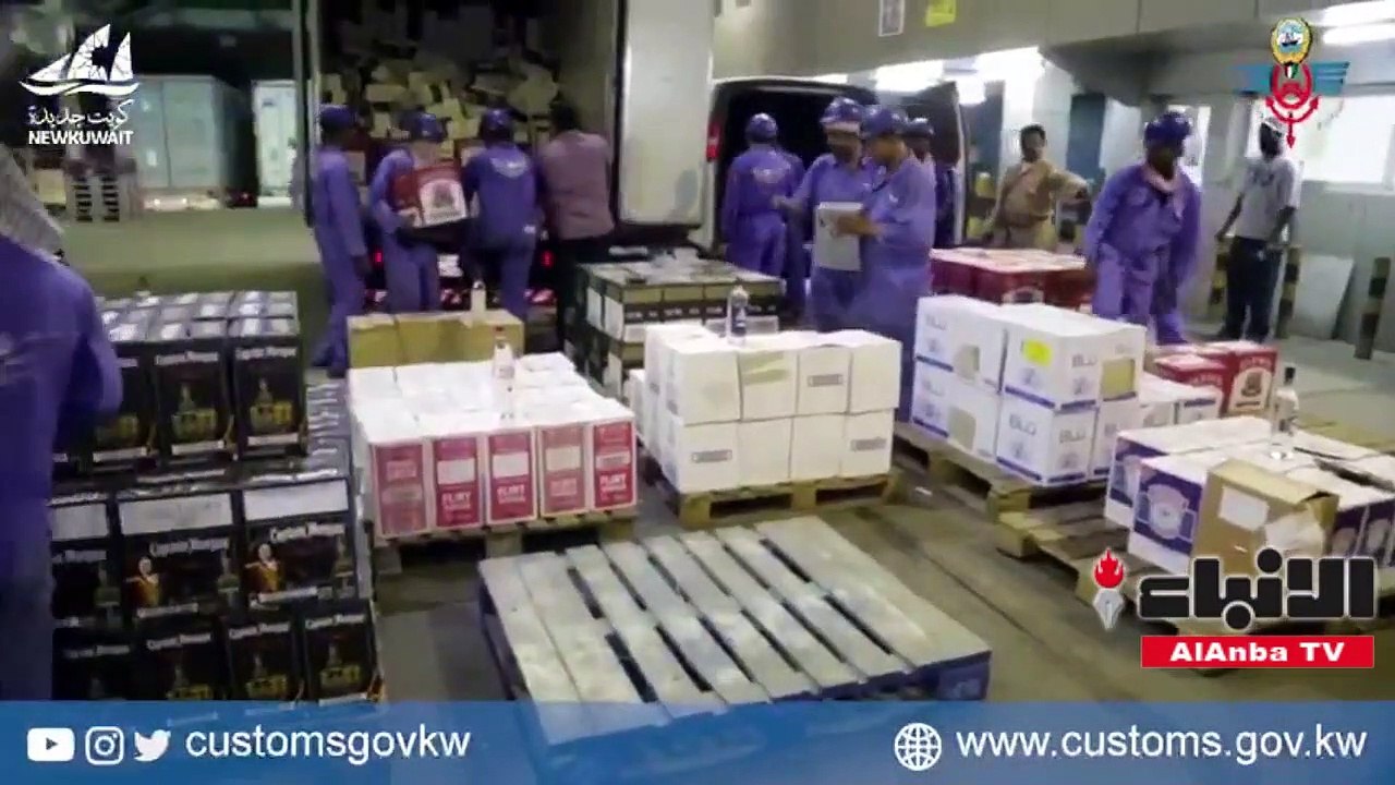 خمور العيد خرجت من ميناء الشويخ بتنسيق أمني جمر...