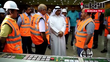 م.بخيت الرشيدي زار مركز تحكم المياه الوطني في الشويخ