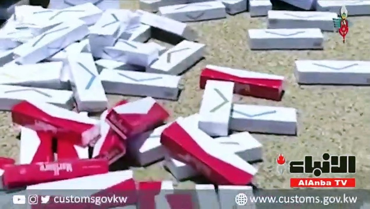 الجمارك تضبط مركبتين حاولتا تهريب 554 كروز سجائ...