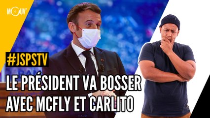 Je sais pas si t'as vu... le Président va bosser avec Mcfly et Carlito