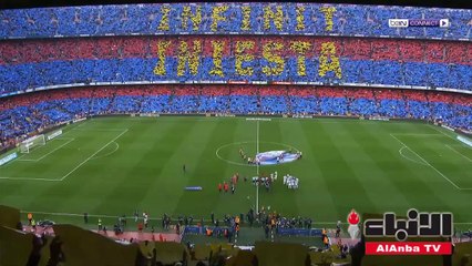 برشلونة يختتم موسمه بانتصار في وداعية إنييستا