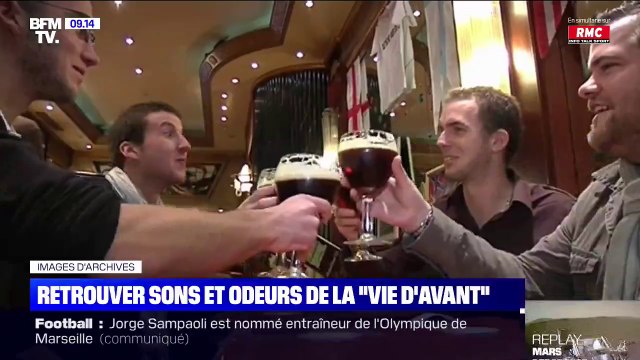 Trinquer entre amis ou sentir le pop corn du cinéma... Retrouvez les sons et odeurs de la vie d'avant