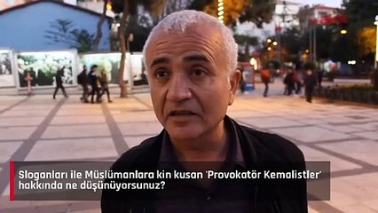 Provokatör Kemalistlere vatandaştan sert tepki! 'Ülkemizde kimsenin kimse ile sorunu yok'