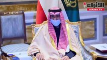 صاحب السمو استقبل ولي العهد والغانم ورئيس الاتحاد البرلماني الدولي والخالد