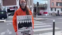 Marseille. L214 manifeste devant Subway pour la cause animale