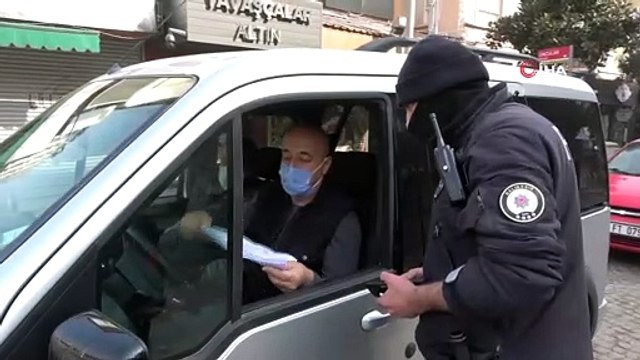 Balıkesir’de hafta sonu kısıtlama denetimleri sıkılaştırıldı