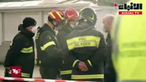 فيديو مرعب لانهيار أرضي يبتلع السيارات في موقف بأحد مستشفيات نابولي الإيطالية