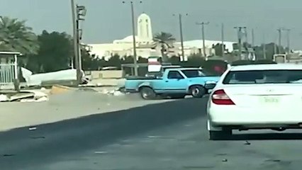 الإعلام الأمنيضبط قائد مركبةمتهوربعد انتشار مقطع فيديو يظهر رعونته بالقيادة فيكبد