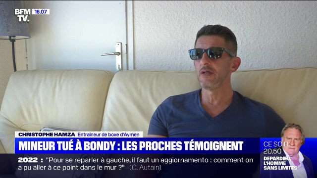 Il était toujours là pour aider , l'entraîneur de boxe de l'adolescent tué à Bondy témoigne