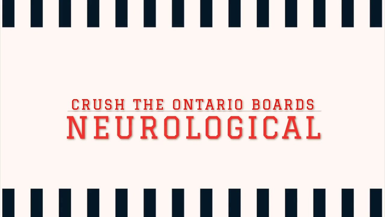 17. Crush the Ontario Boards - Romberg Test