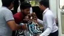 शाहजहांपुर : सड़क हादसे में एक महिला गंभीर रूप से घायल