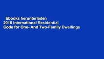 Ebooks herunterladen  2018 International Residential Code for One- And Two-Family Dwellings