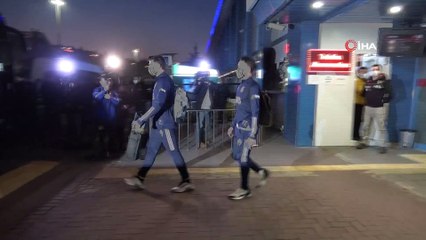 Fenerbahçe, Trabzon'a geniş güvenlik önlemleri altında geldi