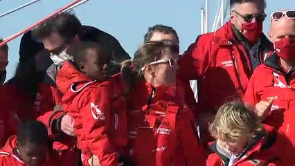 UK skipper Davies arrives home at end of 'really tough' Vendee Globe