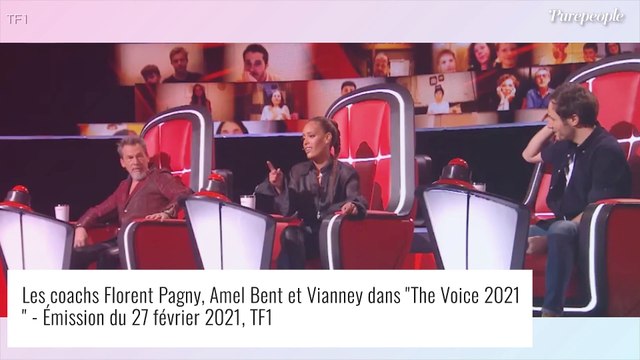 The Voice 2021 : Amel Bent enfreint le règlement, Marc Lavoine dépité