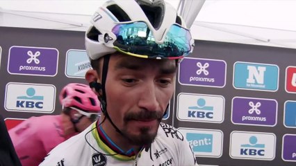 Omloop Het Nieuwsblad 2021 - Julian Alaphilippe : "I decided to try, I knew it's gonna be difficult"