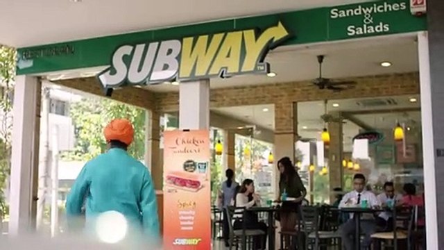 Subway Chicken Tandoori : Publicité pour la nouvelle recette de sandwich au poulet