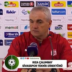 Rıza Çalımbay: "Zor bir deplasmandan puan ile dönmek avantaj"