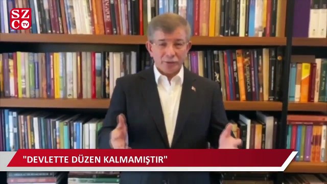 Davutoğlu'ndan yüz yüze eğitim eleştirisi: Aklınızı başınıza toplayın