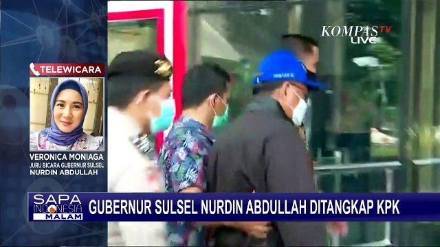 Gubernur Sulsel Nurdin Abdullah Ditangkap KPK, Ini Kata Jubir