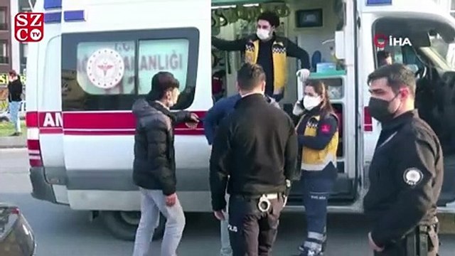 Kısıtlamada alkollü araç kullanarak kaza yapan gençler ortalığı birbirine kattı