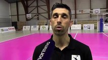 André Sa après le succès d'Istres Provence Volley contre Chamalières