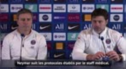 27e j. - Pochettino : "Neymar est dans un très bon état d'esprit"