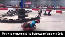 Un enfant fait un malaise sur son karting... Impressionnant