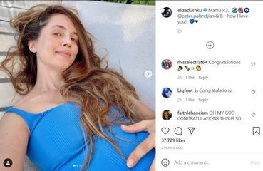 Eliza Dushku is having another baby!