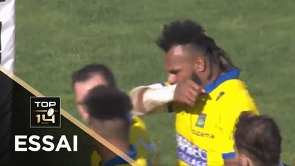 TOP 14 - Essai d'Alivereti RAKA (ASM) - Agen - Clermont - J16 - Saison 2020/2021
