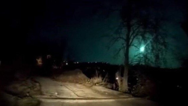 Atmosfere giren ve ortalığı gündüz gibi aydınlatan meteor Doğu Karadeniz Bölgesi’nden de görüntülendi