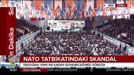 Erdoğan NATO'da yaşanan skandala böyle tepki gösterdi