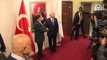 CHP Genel Başkanı Kılıçdaroğlu Akşener ile görüştü