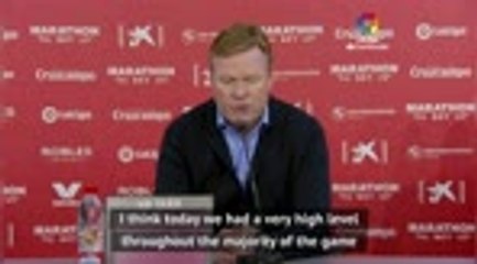 Video herunterladen: Koeman hopes for Copa del Rey comeback after Sevilla win