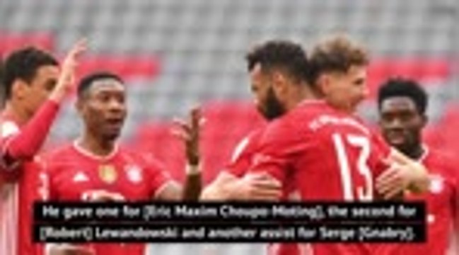 Flick hails Goretzka after hat-trick of assists