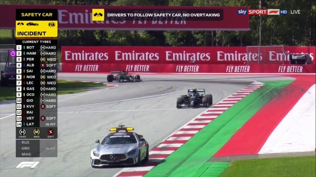 F1 2020 GP01 - ÖSTERREICH Spielberg - Rennen  SKYHD  part 2