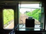 Japanese train Odakyu Line Ebina Sta. > Sagami-Ono Sta.