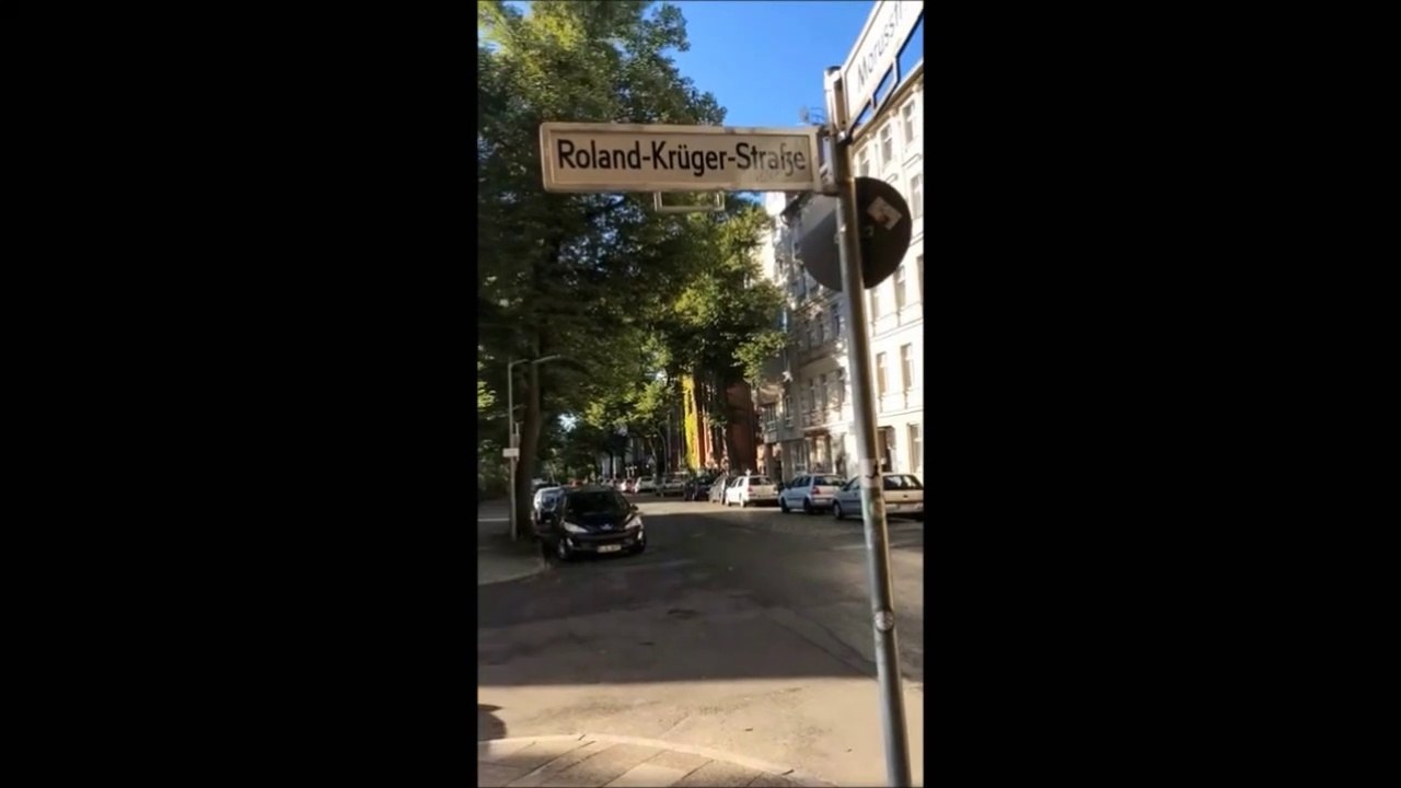 Video Nummer1 Berlin-NeuKölln Roland Krüger Strasse Mittwoch 05.September2018 und Donnerstag 03.September2020