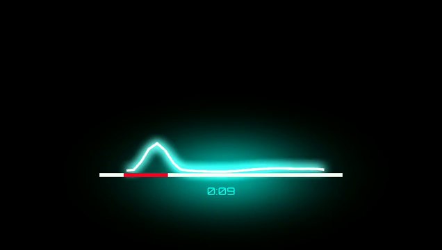 Avee Player Bule bars with Kine Master Audio Spectrum Visualizer Black Screen