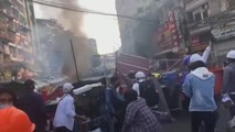 Nuevas protestas y cócteles molotov contra la Policía en las calles de Rangún