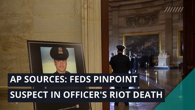 AP sources: Feds pinpoint suspect in officer's riot death, and other top stories in politics from February 28, 2021.