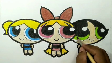 How To Draw Powerpuff Girls
