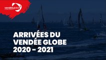 Live Arrivée   Remontée du chenal   Conférence de presse Alexia Barrier Vendée Globe 2020-2021 [FR]