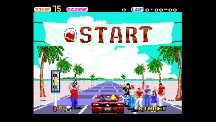 Outrun PC Engine sample