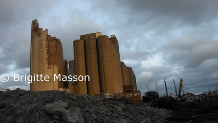 Le Havre - Démolition des silos - film 3