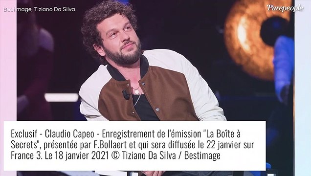 Claudio Capéo le bras dans le plâtre : blessé, il relate son accident farfelu