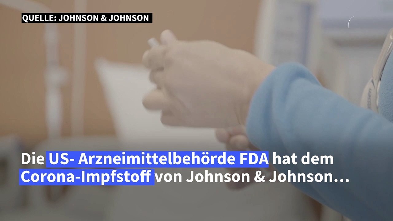 Impfstoff von Johnson & Johnson in den USA zugelassen