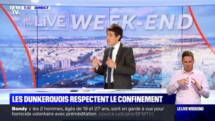 Les Dunkerquois respectent le confinement - 28/02