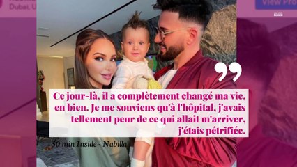 Nabilla émue aux larmes en évoquant la naissance de son fils Milann